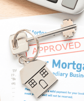 pre approval letter with house key chain